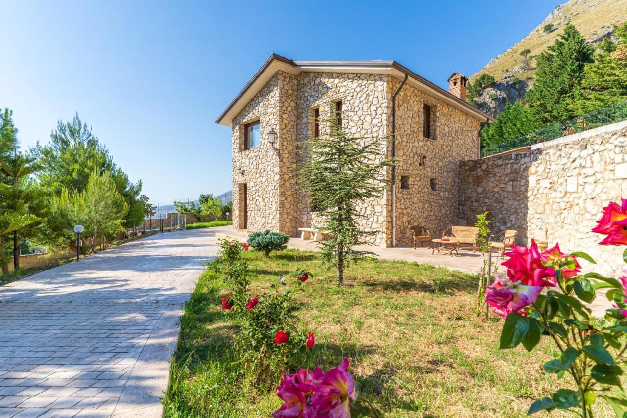 Villa Romitello con Piscina Total Relax Borgetto Esterno foto